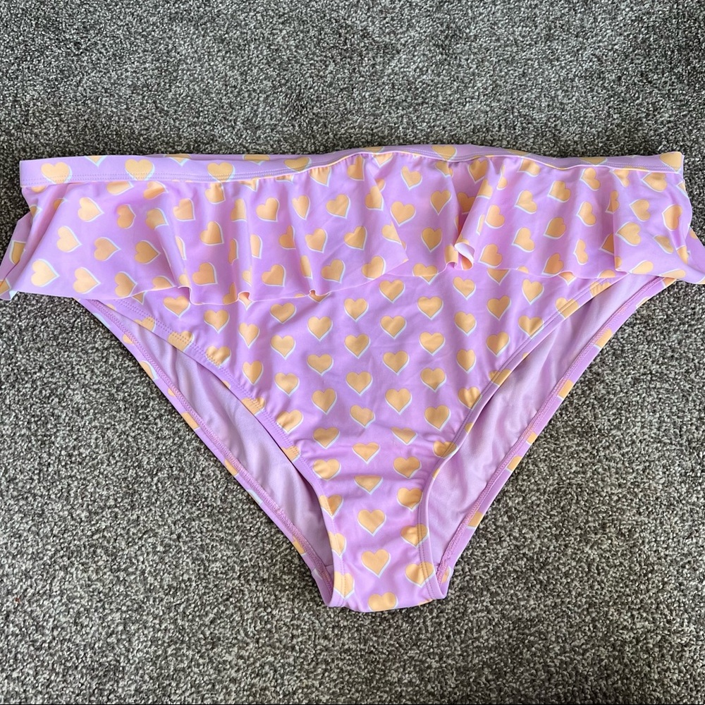NWOT Stoney  Clover x Target Heart Bathing Suit Bottoms Size 3X